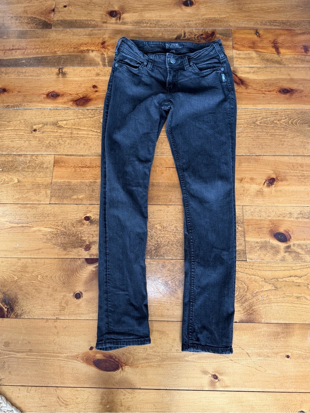 Silver Jeans Women's Black Skinny Stretch Jeans